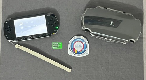 Sony psp 1004 fat nera - psp, +