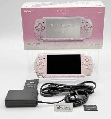 Console sony psp 2000 rosa - sony,