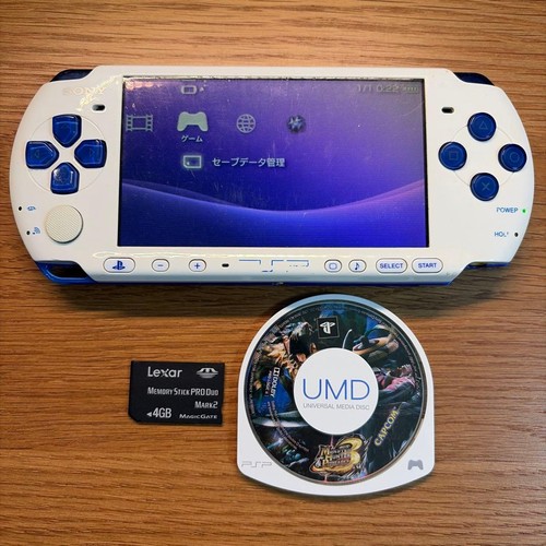 Pacchetto sony psp 3000 - pacchetto, bianco